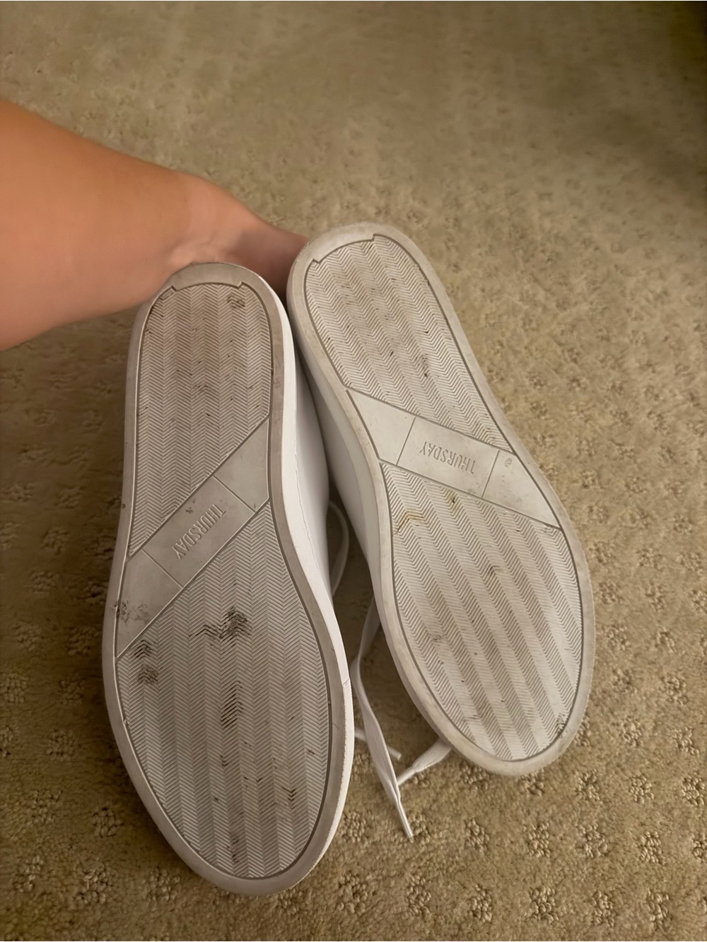 Thursday Boot Company Women's Premier Low Top Sneakers - White - Picture 4 of 4